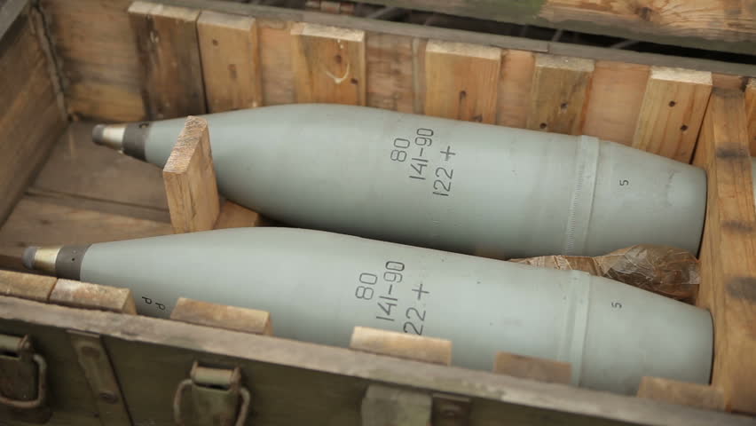 122mm artillery rounds