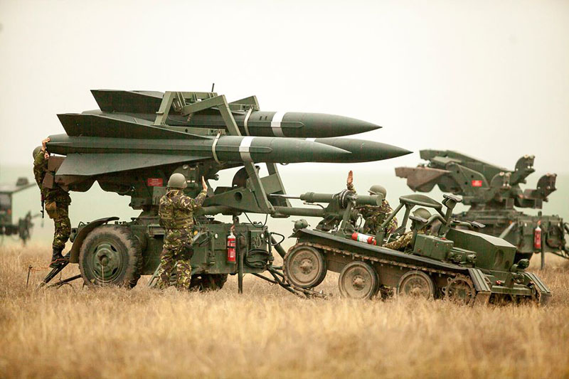 HAWK air defense systems